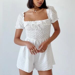 Princess Polly White Romper